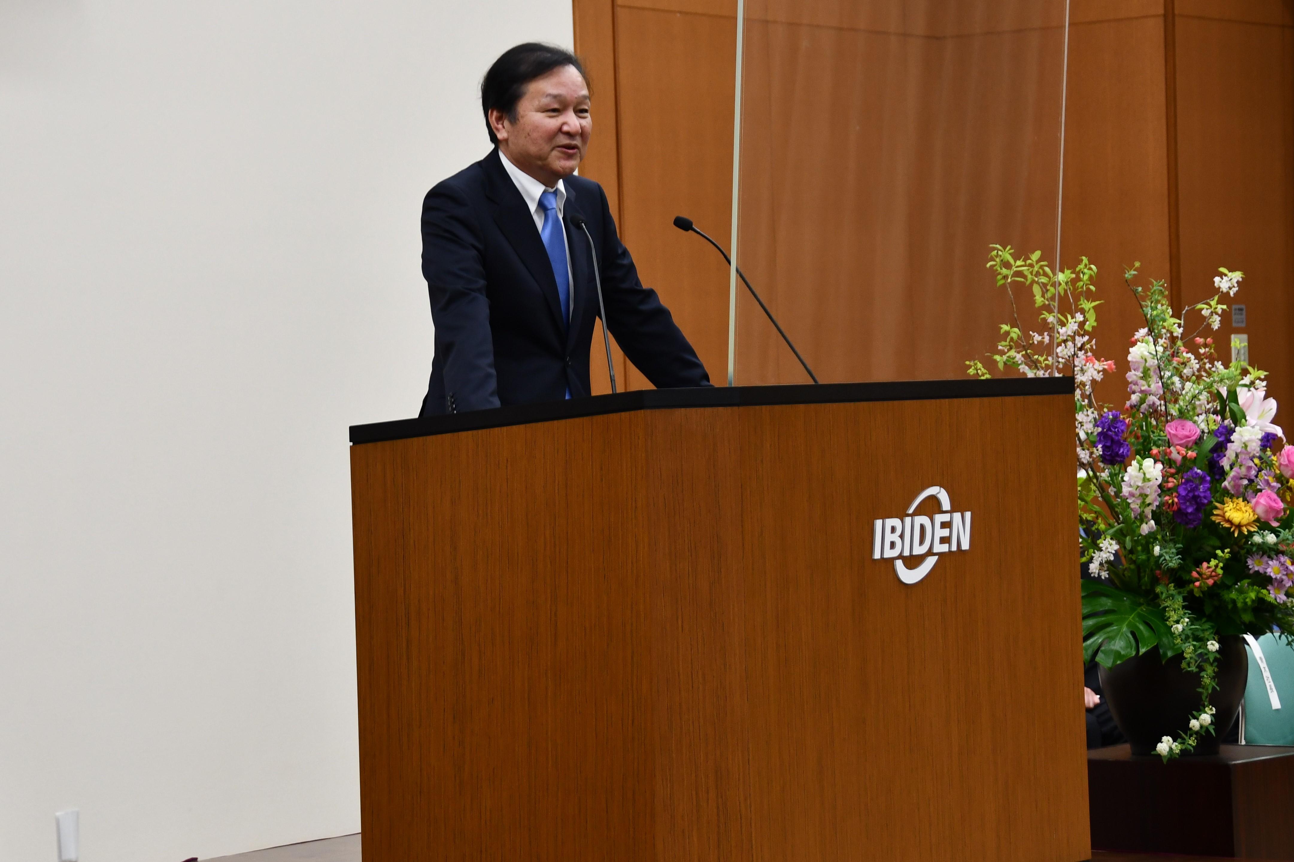 青木社長からの訓示