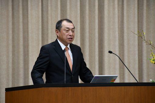 河島次期社長からの訓示 